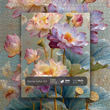Serene Lotus Art Jigsaw Puzzle 1000 Pieces