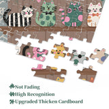 Puzzle Il Gatto sullo Scaffale, 1000 Pezzi