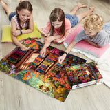 Flower Bookshelf Jigsaw Puzzle 1000 Pieces