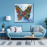 Succulent Bloom Butterfly Jigsaw Puzzle 1000 Pieces