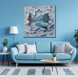 Foglie di puzzle invernale puzzle 1000 pezzi
