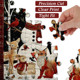 Joyful Snowy Jigsaw Puzzle 1000 pièces