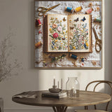 Stitched Garden Diary Jigsaw Puzzle 1000 Pieces