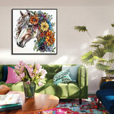 Puzzle a cavallo di fiori 1000 pezzi