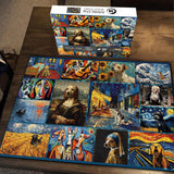 Artistic Dog Jigsaw Puzzle 1000 Pieces