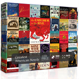Greatest American Novels Jigsaw Puzzle 1000 Pieces