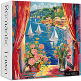 Romantic Town Jigsaw Puzzle 1000 Pieces