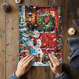 Christmas Snowman Jigsaw Puzzle 1000 Pieces