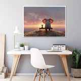 Sunset Buddies Jigsaw Puzzle 1000 Pieces