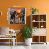 Sunset Gallop Jigsaw Puzzle 1000 Pieces