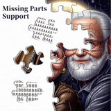 Silver Hair Embrace Jigsaw Puzzle 1000 Pieces