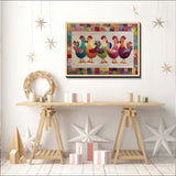 Patchwork Rooster Puzzle 1000 pièces 1000 pièces