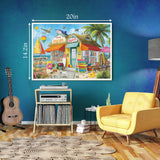 Leisurely Sea Shop Jigsaw Puzzle 500 Pieces