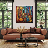 Fabric Guitar Jigsaw Puzzle 1000 Pieces