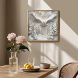 Owl in Snow Jigsaw Puzzle 1000 Pieces