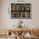 Blooming Bookshelf -set di puzzle puzzle 1000 pezzi