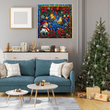 Mosaic Christmas Bells Jigsaw Puzzle 1000 piezas