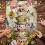 Garden In The Cup Jigsaw Puzzles 1000 Pieces