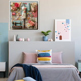 Puzzle Atelier di cucito floreale 1000 pezzi