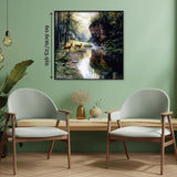 Puzzle bosco tranquillo puzzle 1000 pezzi