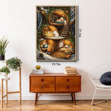 Puzzle Cosy Mouse Hut 1000 pièces