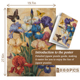 Iris Secret Realm Jigsaw Puzzle 1000 Pieces
