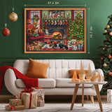 Cozy Christmas Jigsaw Puzzle 1000 Pieces