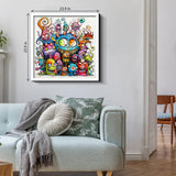 Monster Family Jigsaw Puzzle 1000 Pieces