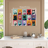 Puzzle Collezione Sciarpa Gatto 1000 Pezzi