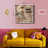 Kimono Floral Feast Jigsaw Puzzle 1000 Pieces