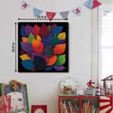 Puzzle con foglie colorate da 1000 pezzi