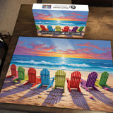 Beach Sunset Jigsaw Puzzle 1000 Pieces