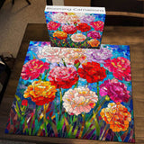 Blooming Carnations Jigsaw Puzzle 1000 Pieces