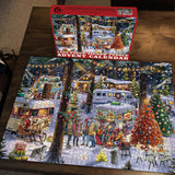 Christmas Camping Jigsaw Puzzle 1000 Pieces