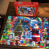 Christmas Magic House Jigsaw Puzzles 1000 Pieces