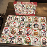 Christmas Puppy Jigsaw Puzzles 1000 Pieces