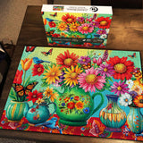 Colorful Flowers Jigsaw Puzzle 1000 Pieces