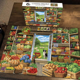 Country Market Jigsaw Puzzle 1000 Pieces