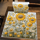 Golden Sunflower Jigsaw Puzzle 1000 Pieces