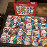 Happy Christmas Cats Jigsaw Puzzle 1000 Pieces