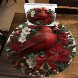 Wreath & Cardinals Bird Jigsaw Puzzle 1000 Pieces