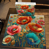 Gilded Blooms Jigsaw Puzzle 1000 Pieces