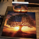 Sunset Glory puzzle puzzle 1000 pezzi