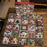 Christmas Dogs Jigsaw Puzzle 1000 Pieces