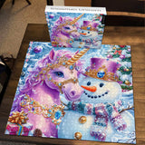 Snowman Unicorn Jigsaw Puzzle 1000 pièces