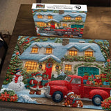 Snowy Cozy Home Puzzle 1000 pièces