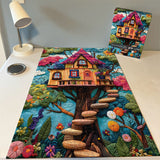Quilted Art Treehouse Jigsaw Puzzle 1000 Pieces