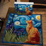 Moonlit Cat Shadow Jigsaw Puzzle 1000 Pieces