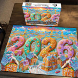 Happy 2026 Jigsaw Puzzle 1000 Pieces