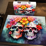 Skull Art Jigsaw Puzzle 1000 Pieces